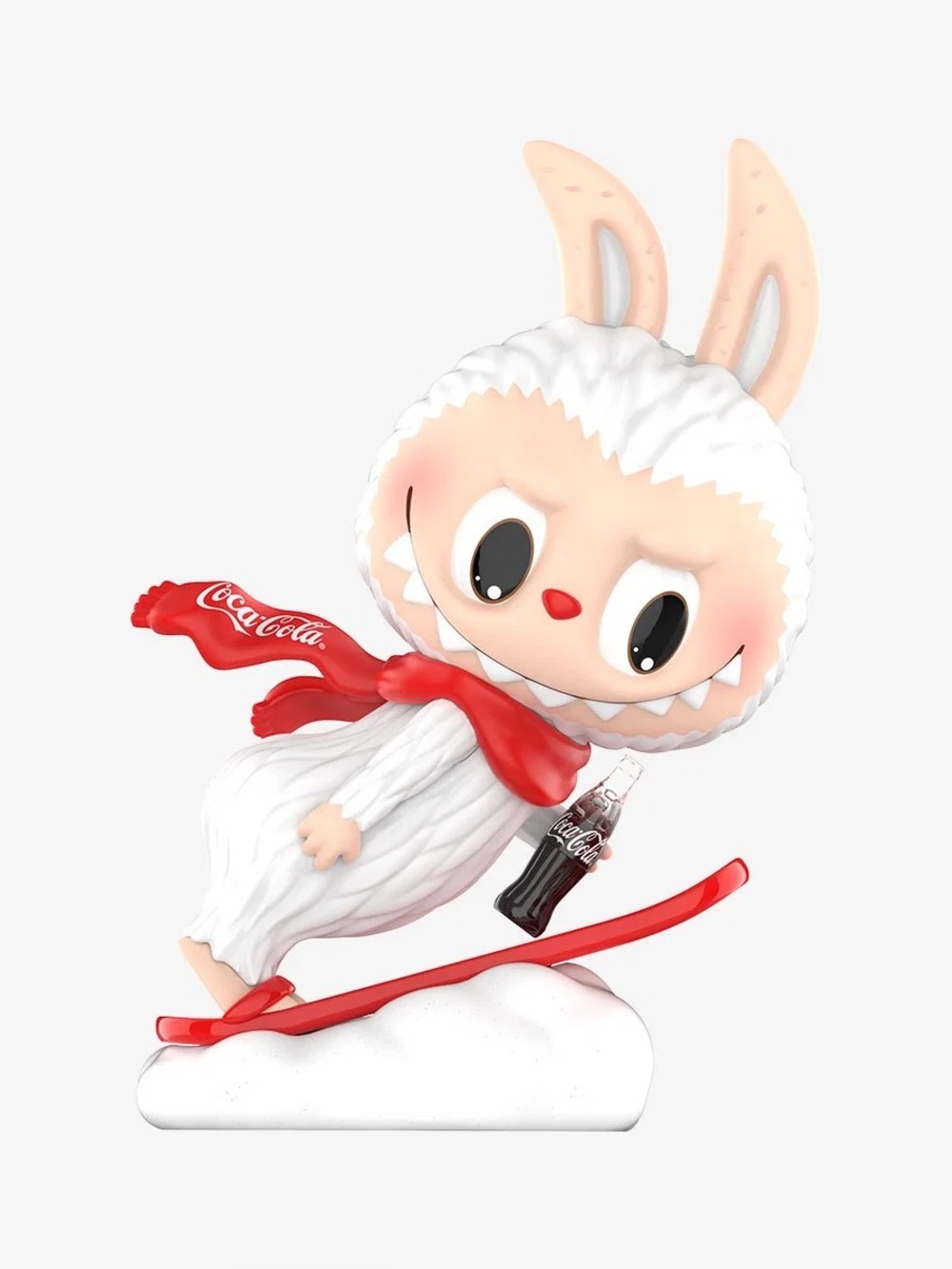 The Monsters Coca-Cola Series Figure Labubu — Snowy Mountain